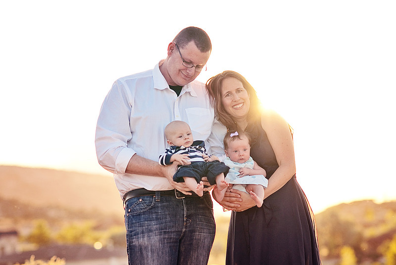 family babies twins
